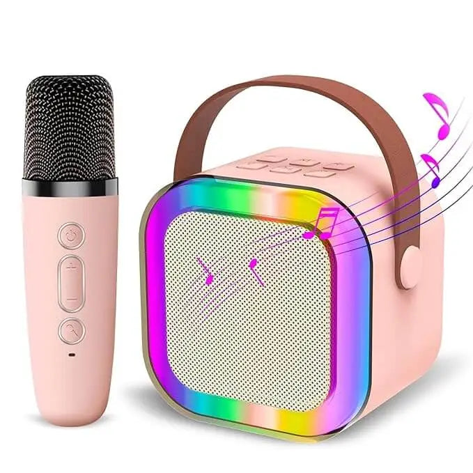 Mini Speaker KaraokeBluetooth Wireless Portable Microphone