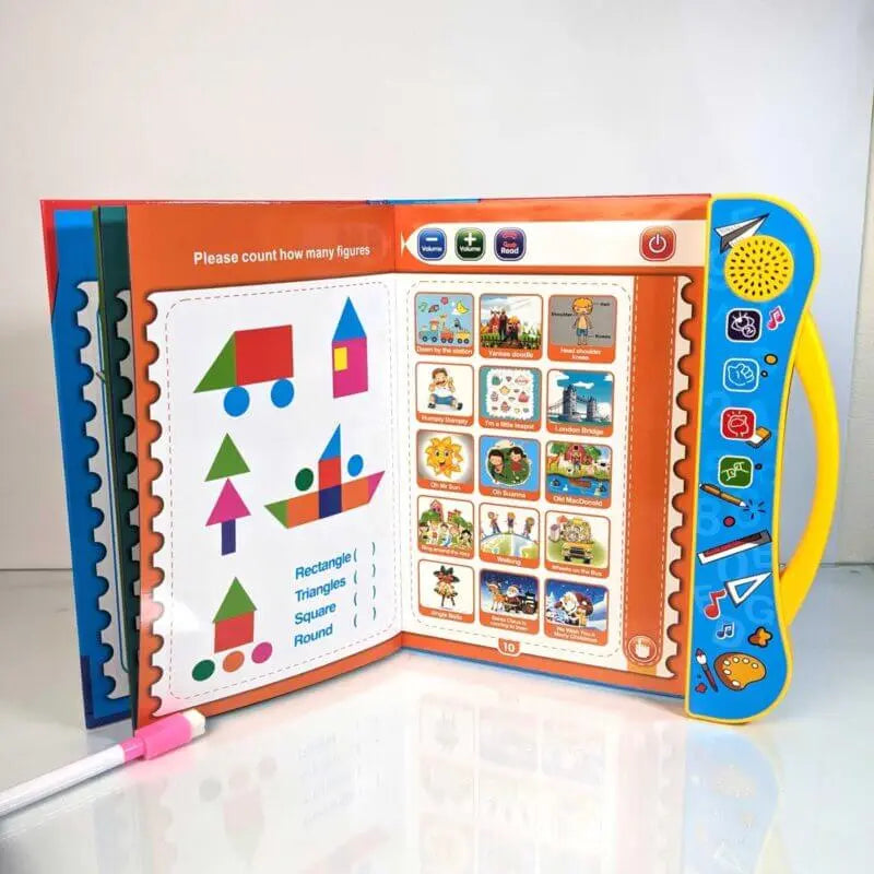 Kids Interactive Study Book for Intelligence Learning