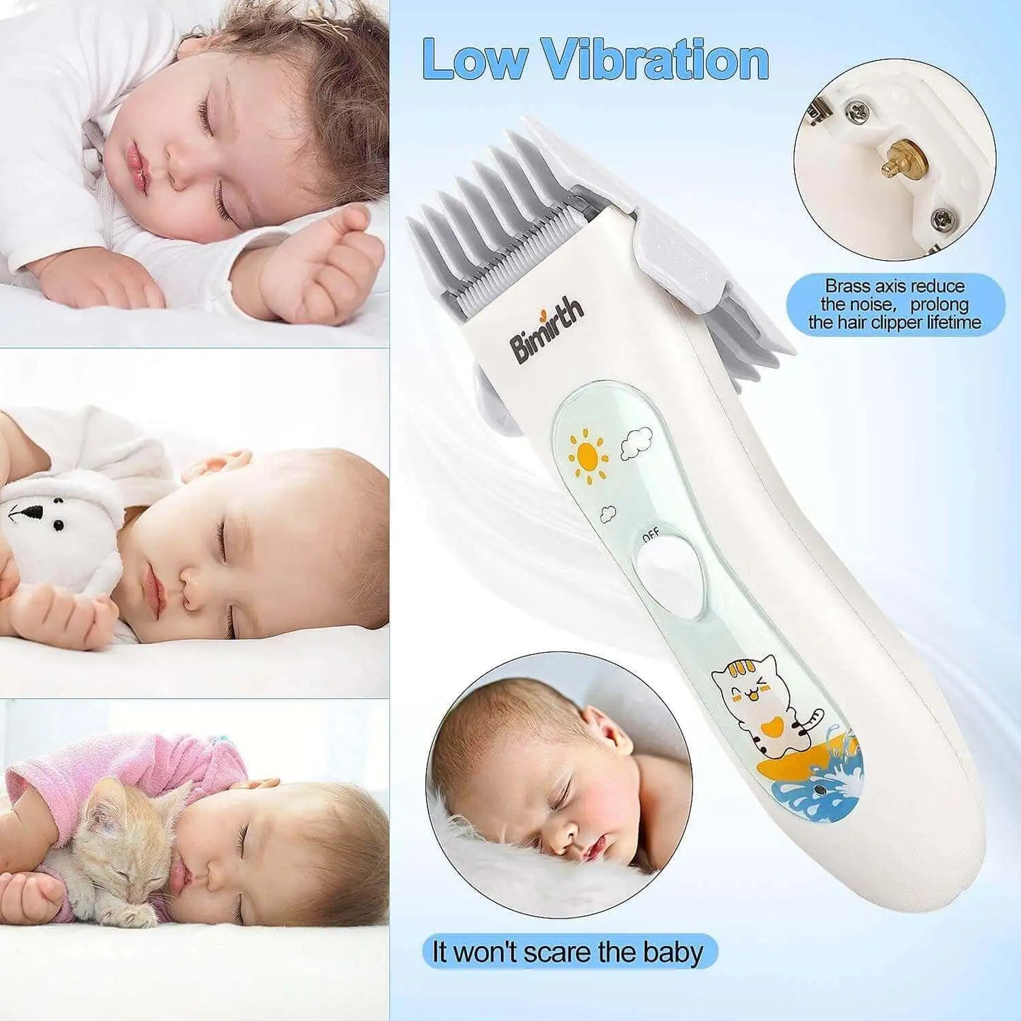 Kids Waterproof Hair Clipper