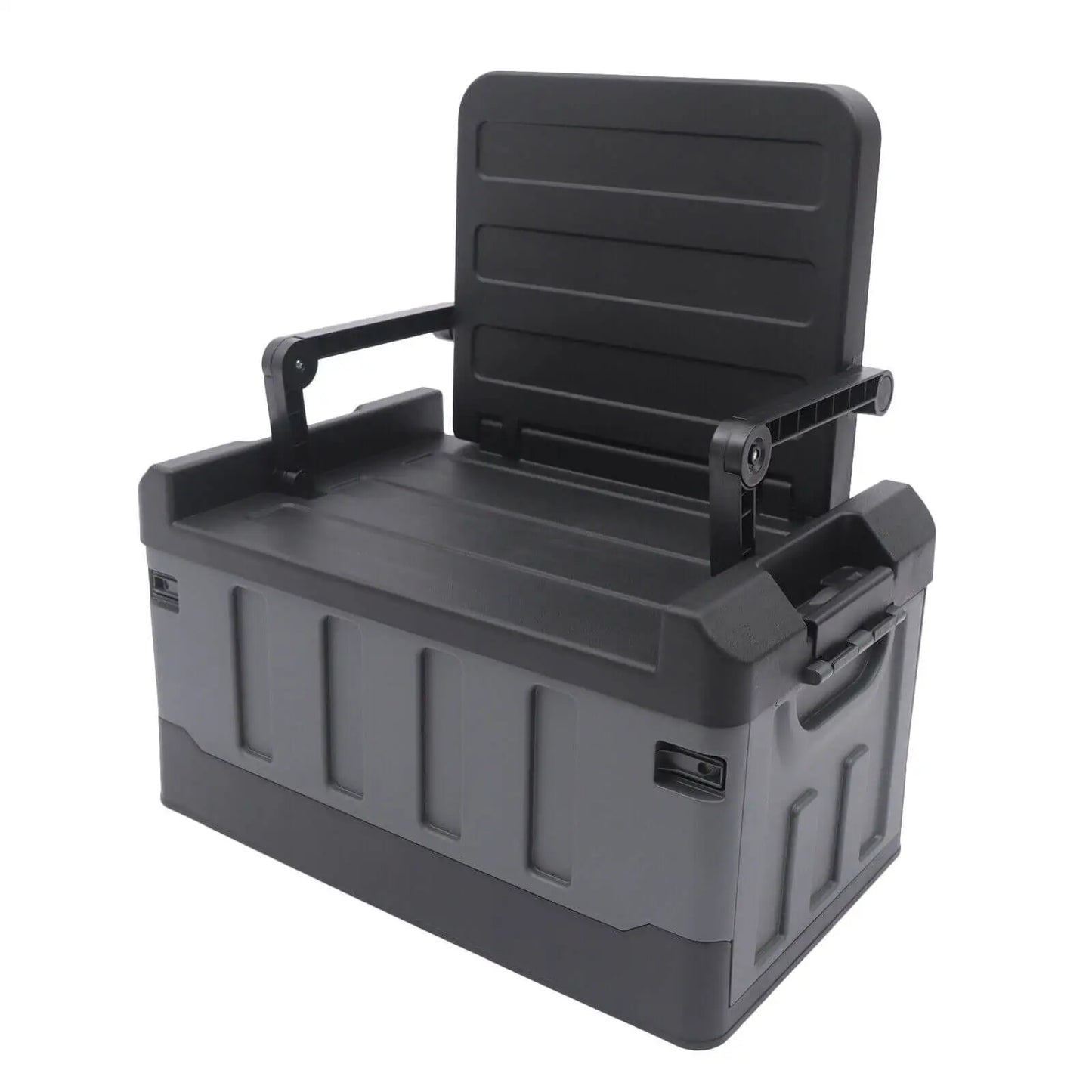 Multifunctional Portable Plastic Trunk Organizer and Seat