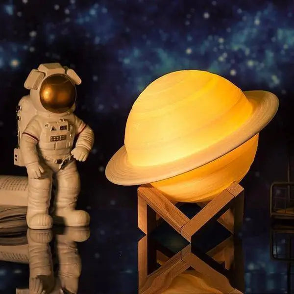 Saturn Lamp- Air Humidifier with Mixed Colors