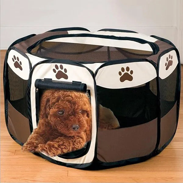 Foldable Playpen For Pets– Indoor and Outdoor Use