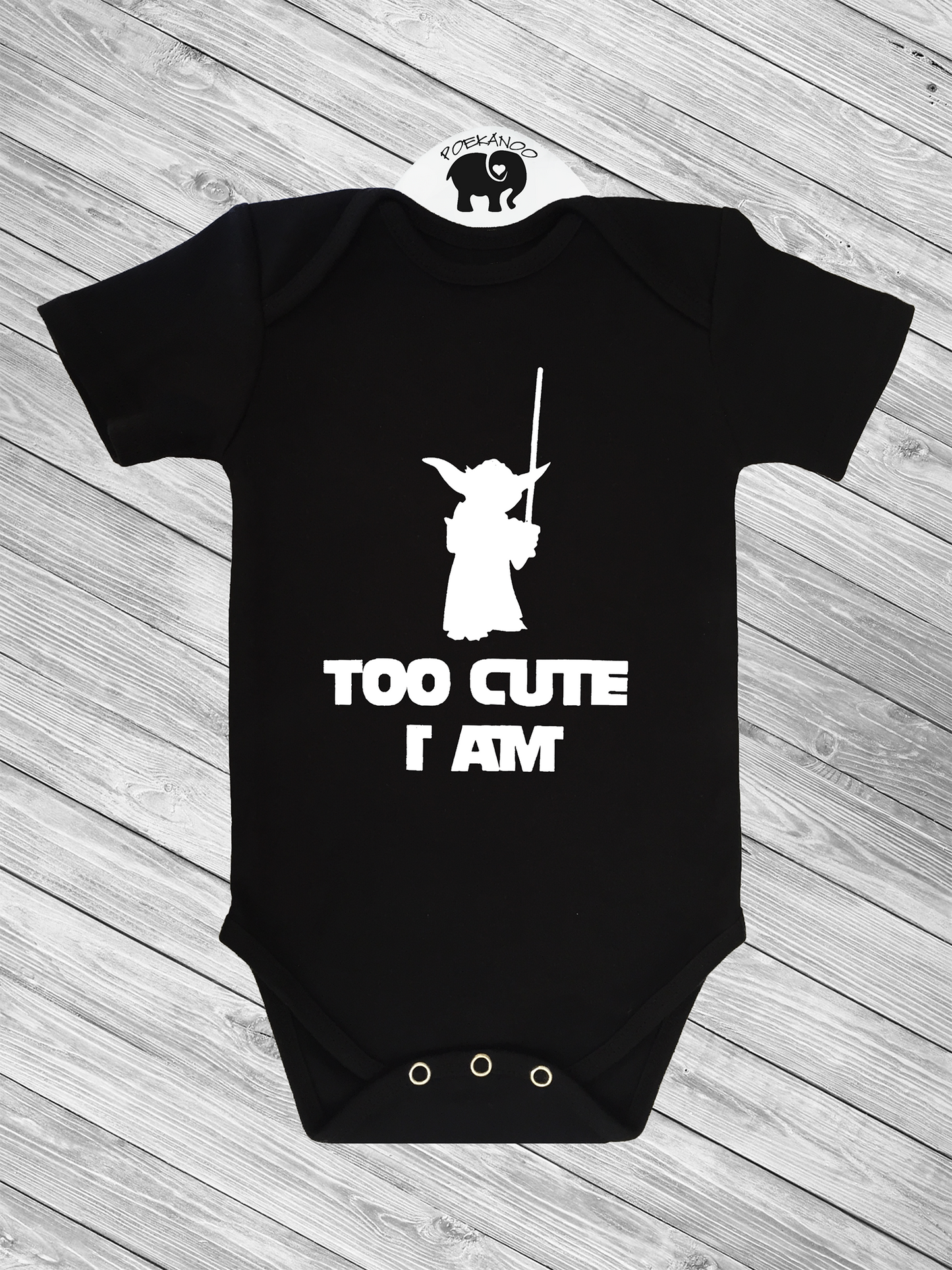 Too Cute I am - Yoda Onsie