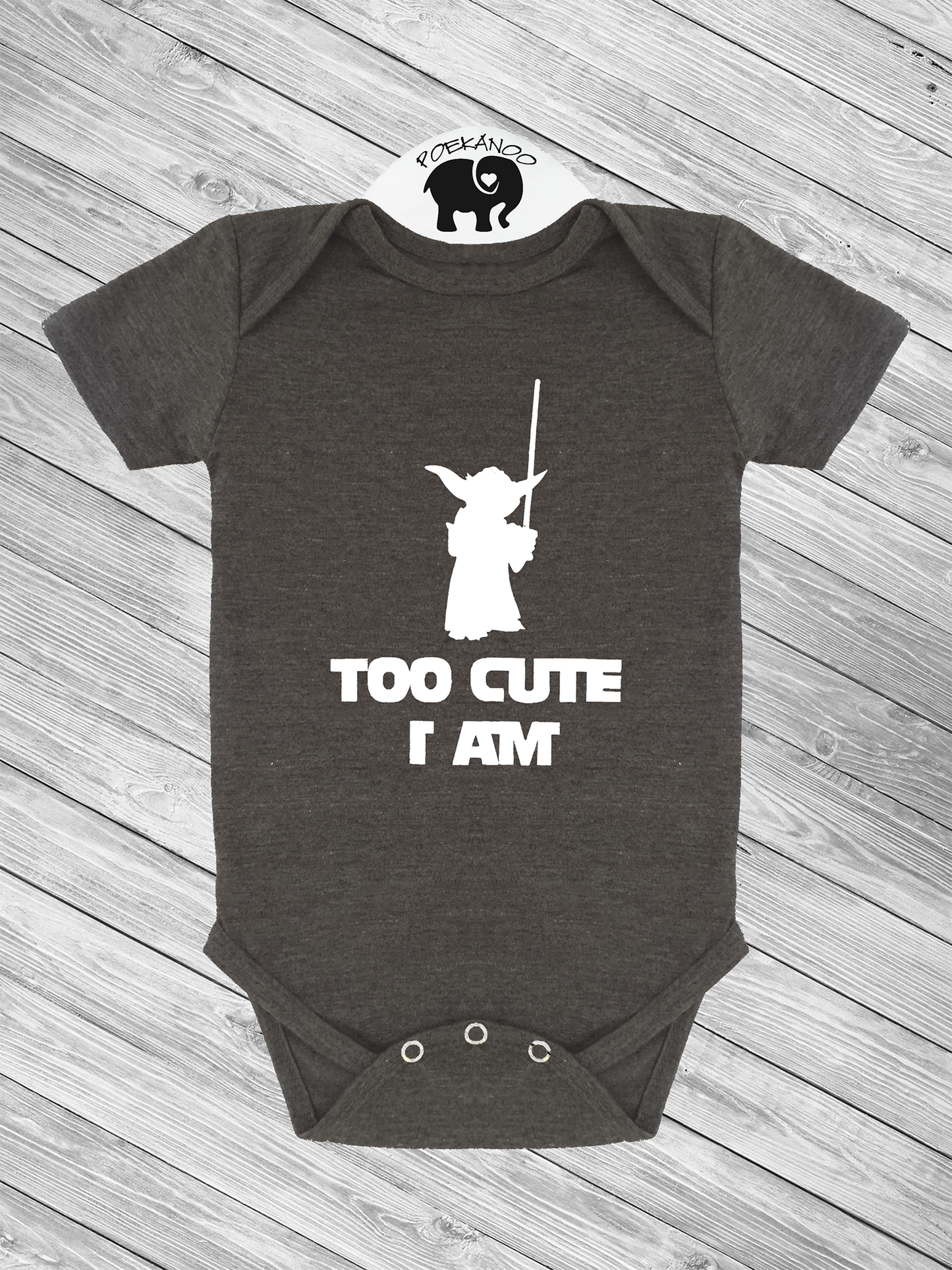 Too Cute I am - Yoda Onsie