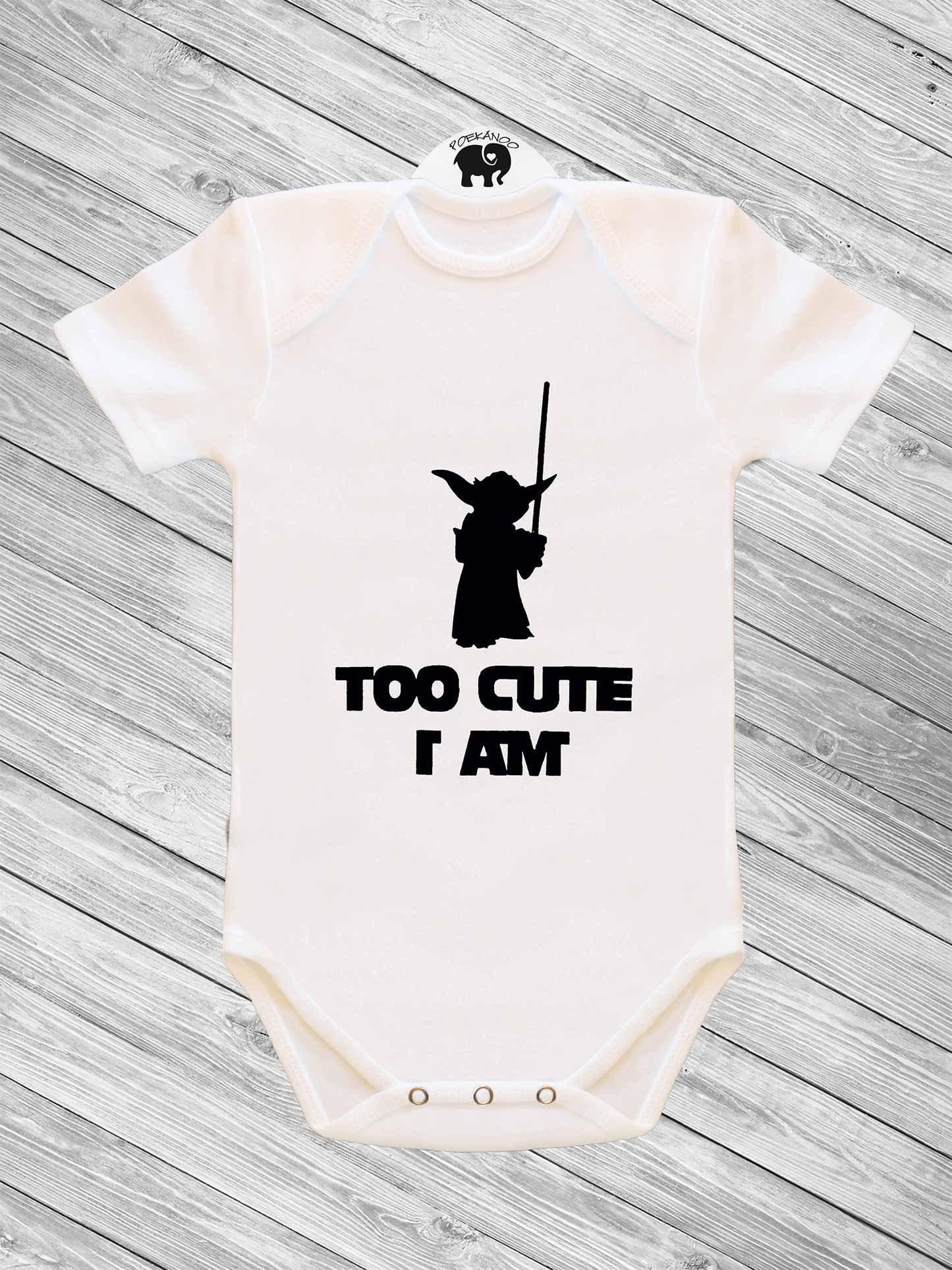 Too Cute I am - Yoda Onsie