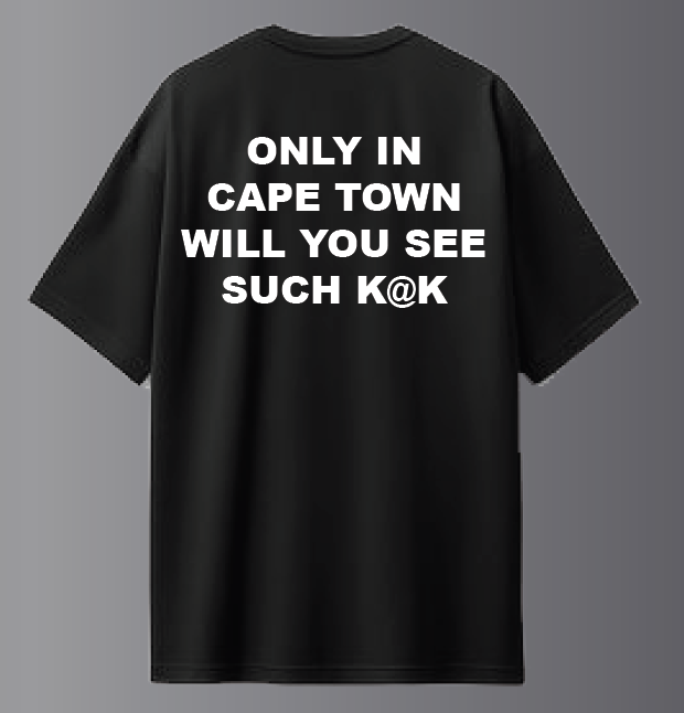 Only In Cape Town Oversized T-Shirt