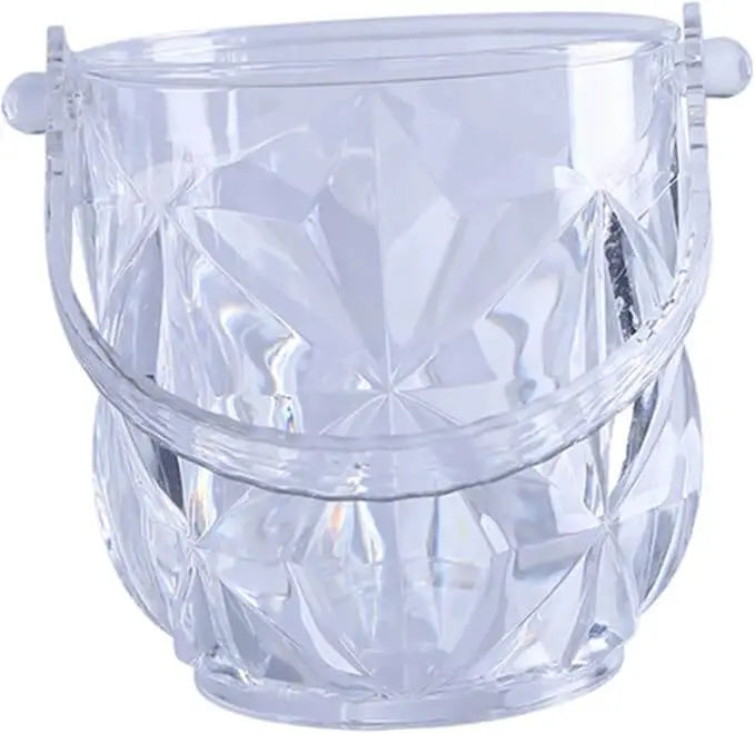 Transparent Crystal Ice Bucket