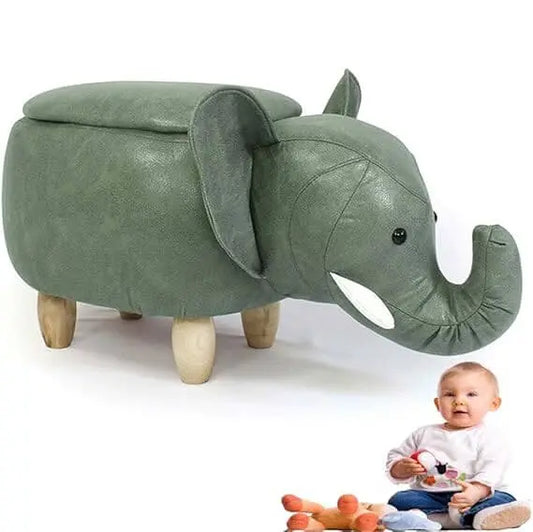 Large Elephant Ride On Footstool