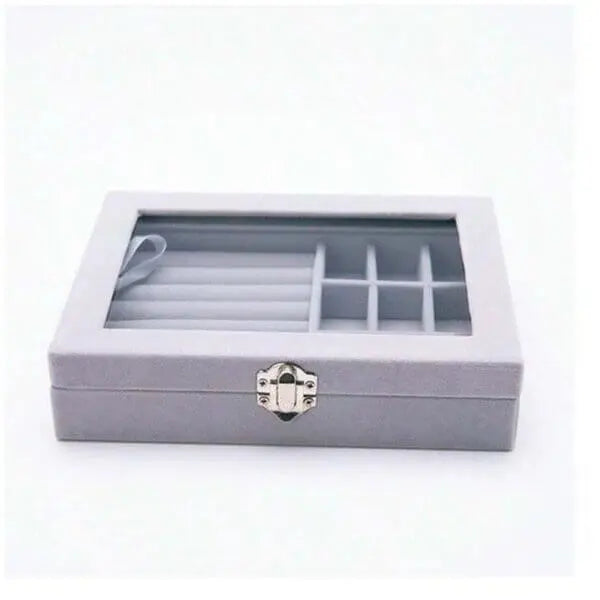 Multiple Compartments Jewelry Storage Box