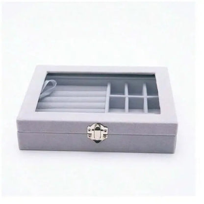 Multiple Compartments Jewelry Storage Box