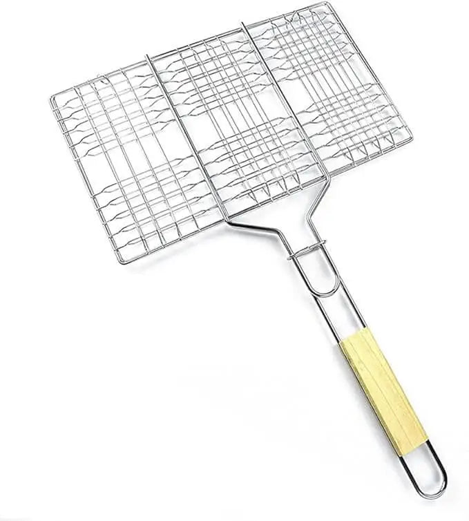 Small Stainless Steel Barbecue Grilling Basket