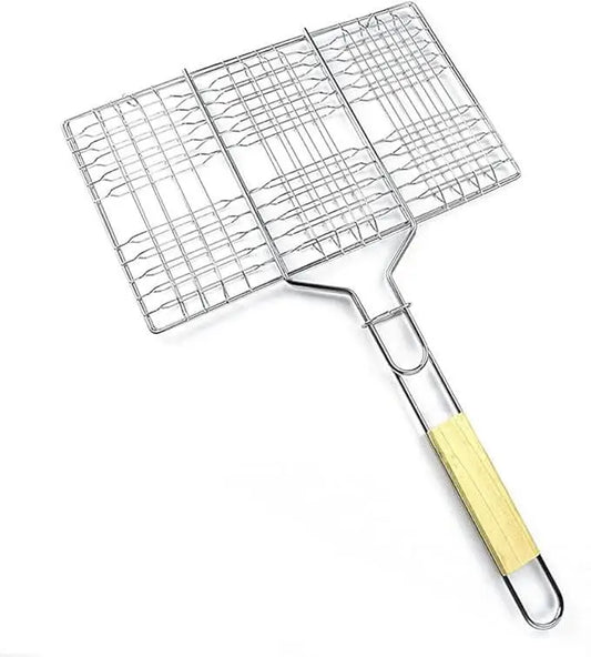 Small Stainless Steel Barbecue Grilling Basket