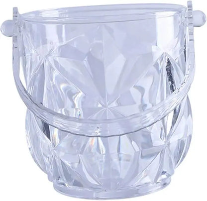 Transparent Crystal Ice Bucket