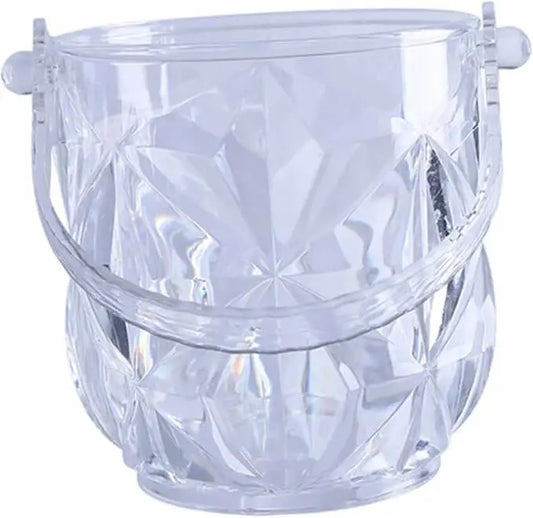Transparent Crystal Ice Bucket