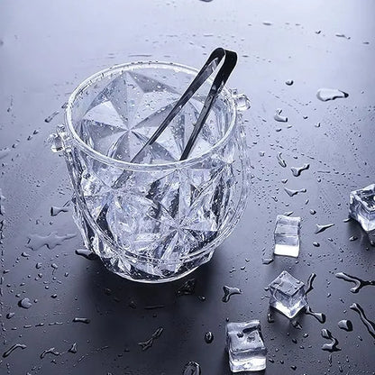 Transparent Crystal Ice Bucket